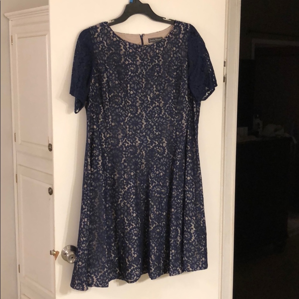 Navy blue dress